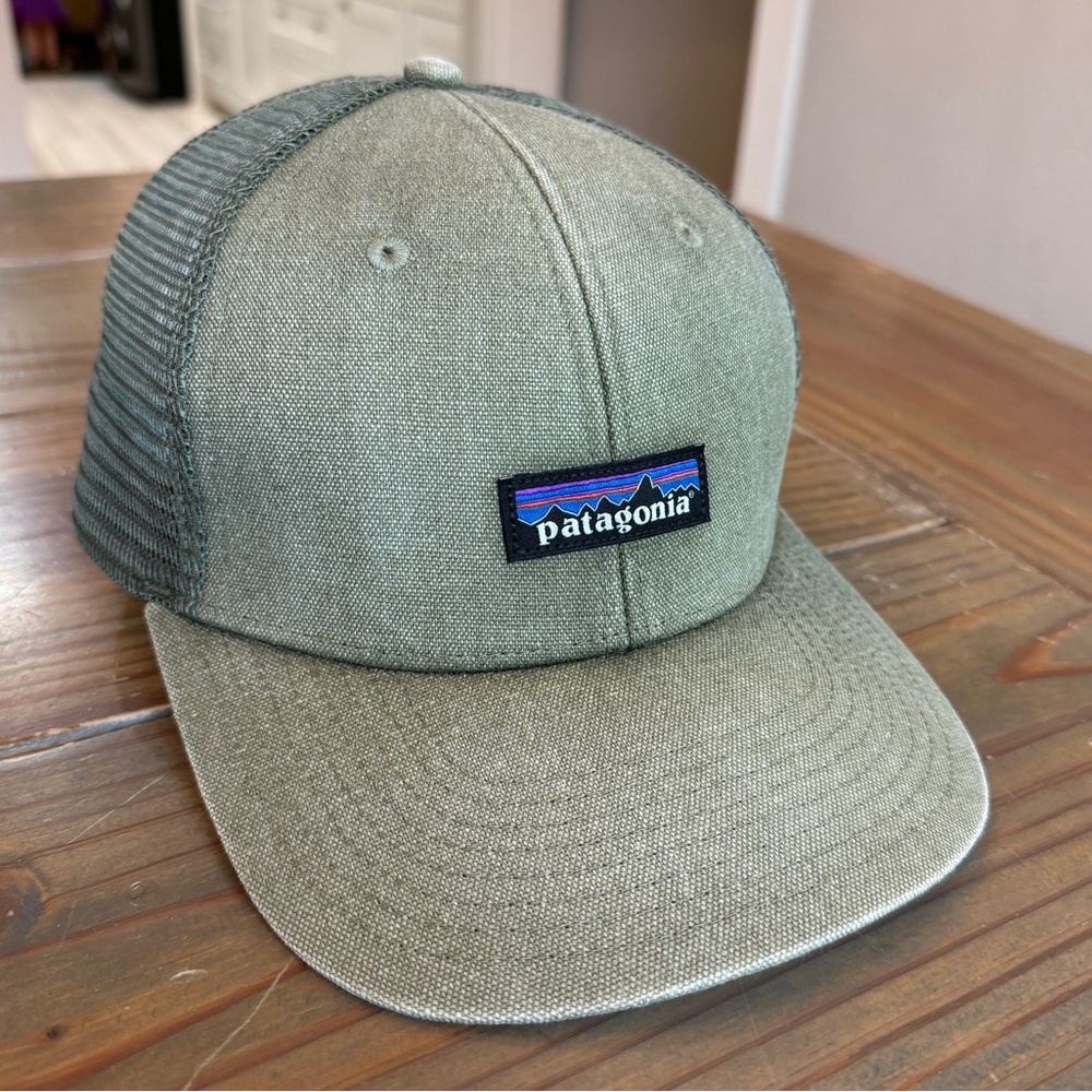 Patagonia Hat Cap Snap Back Army Green Adjustable One Size